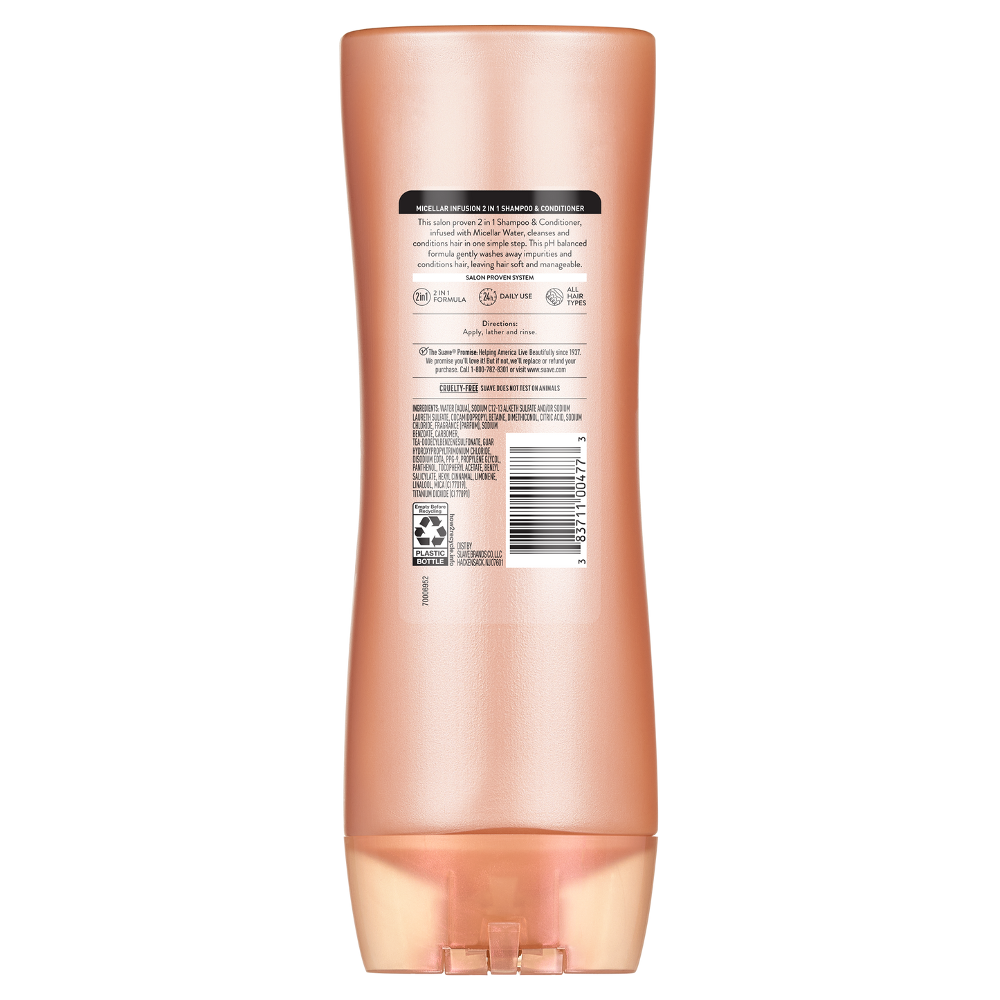 Micellar Infusion 2 in 1 Shampoo and Conditioner