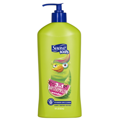 Watermelon Wonder 3-in-1 Shampoo, Conditioner, Body Wash