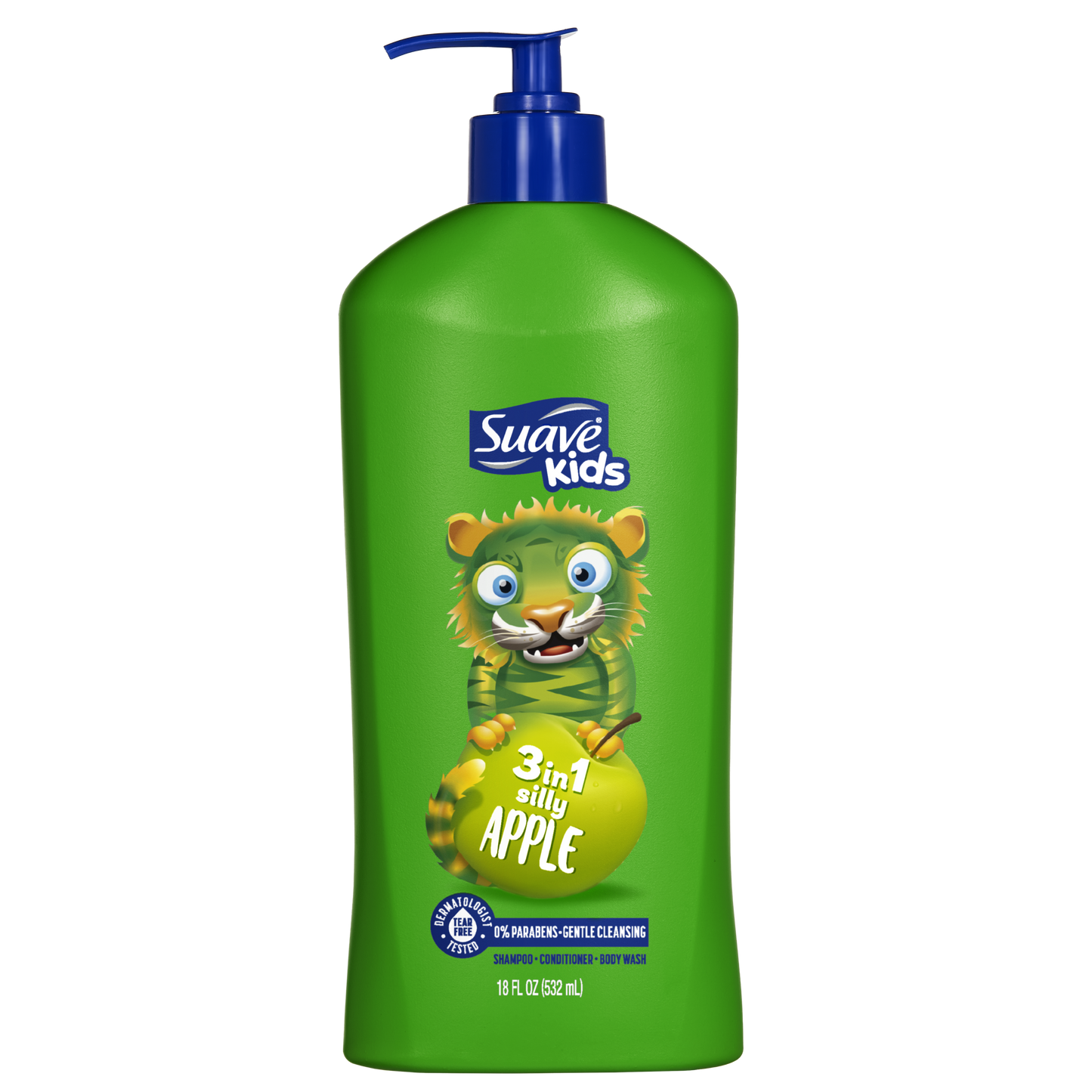 Silly Apple 3-in-1 Shampoo, Conditioner, Body Wash