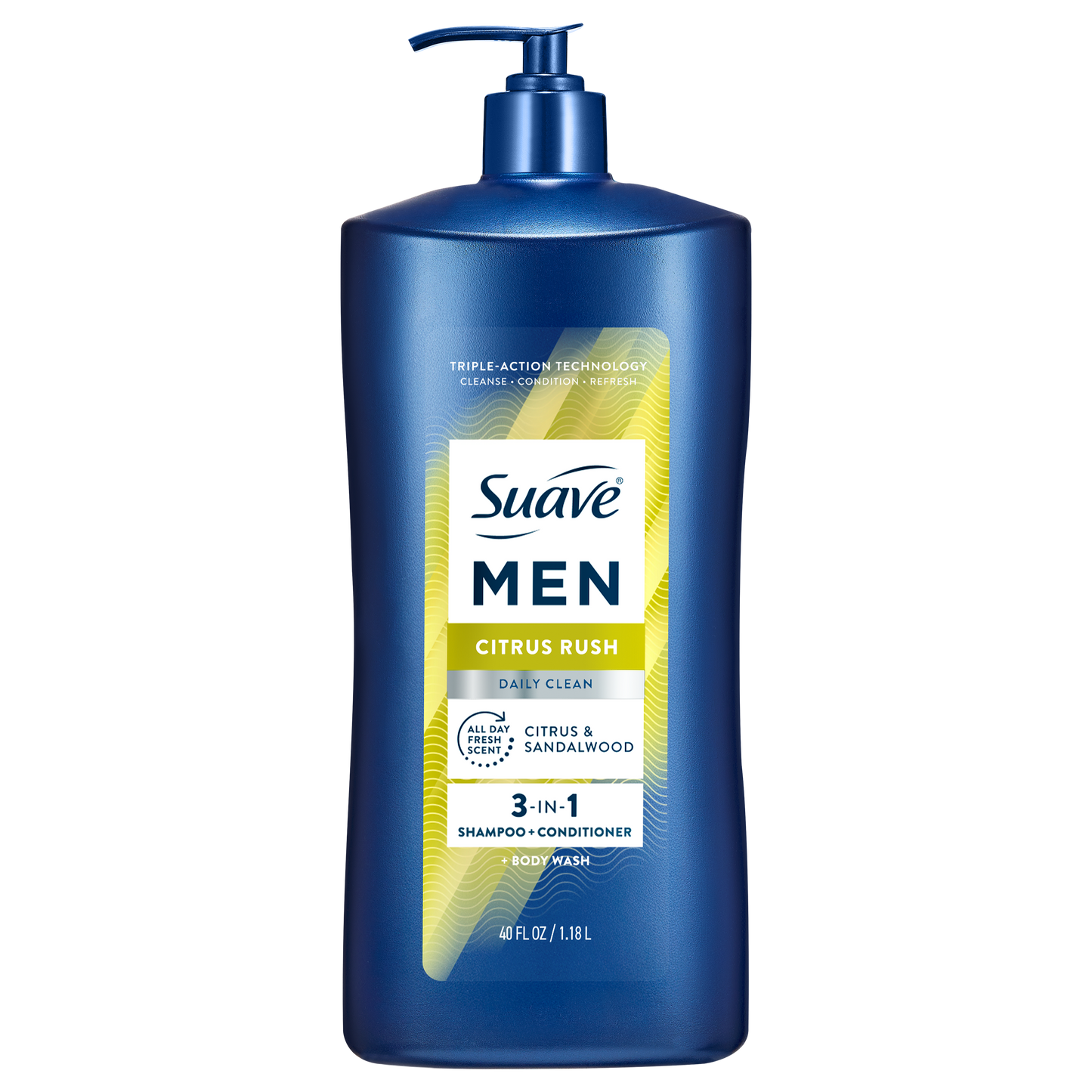
                  
                    Men's Citrus Rush 3-in-1 Shampoo, Conditioner, &  Body Wash
                  
                