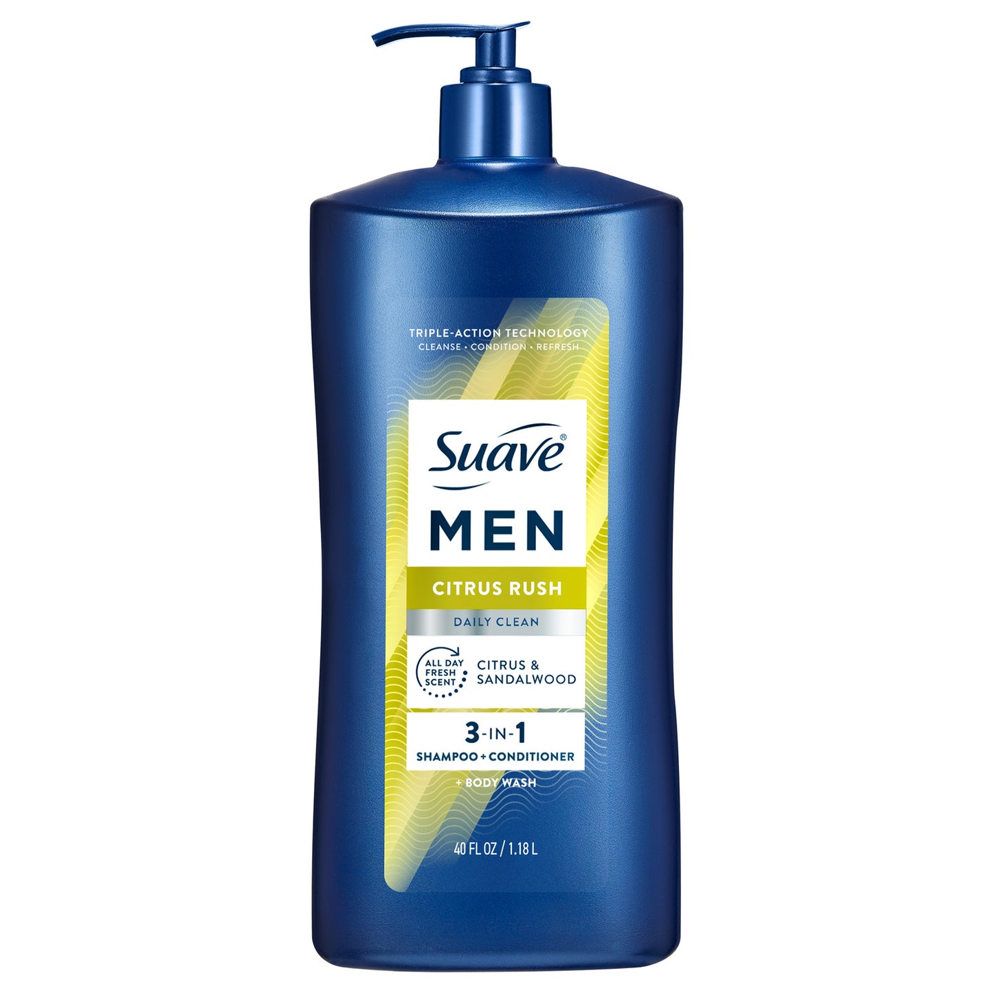 
                  
                    Men's Citrus Rush 3-in-1 Shampoo, Conditioner, &  Body Wash
                  
                