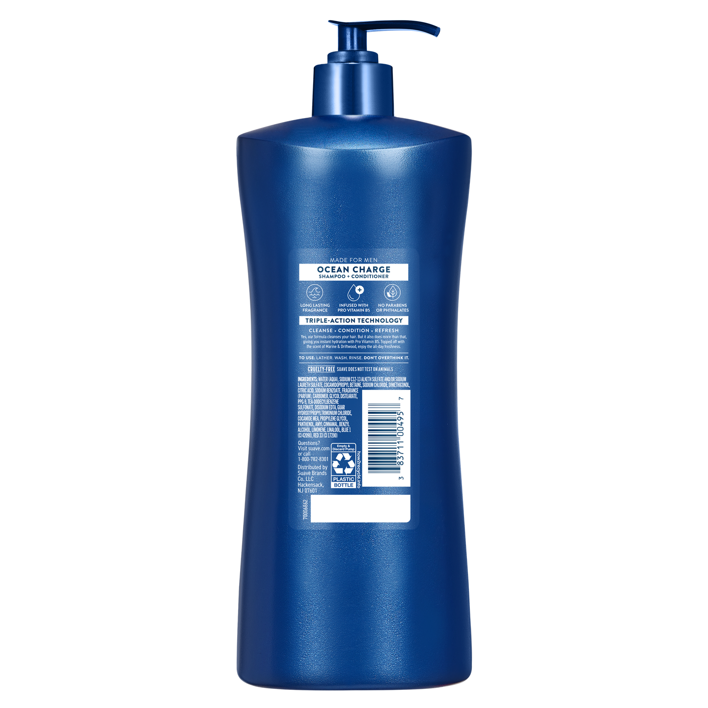 Champú y acondicionador 2 en 1 Ocean Charge