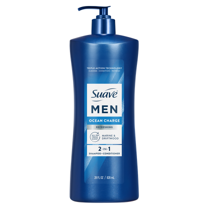 Champú y acondicionador 2 en 1 Ocean Charge