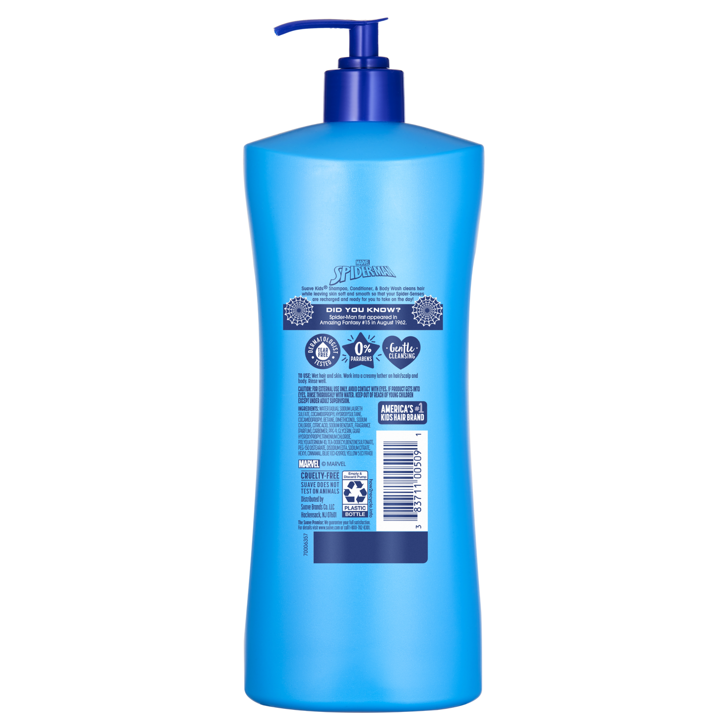 
                  
                    Marvel's Spider-Man 3-in-1 Shampoo, Conditioner, Body Wash
                  
                