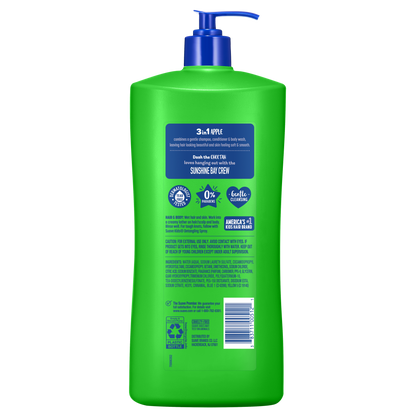 Silly Apple 3-in-1 Shampoo, Conditioner, Body Wash