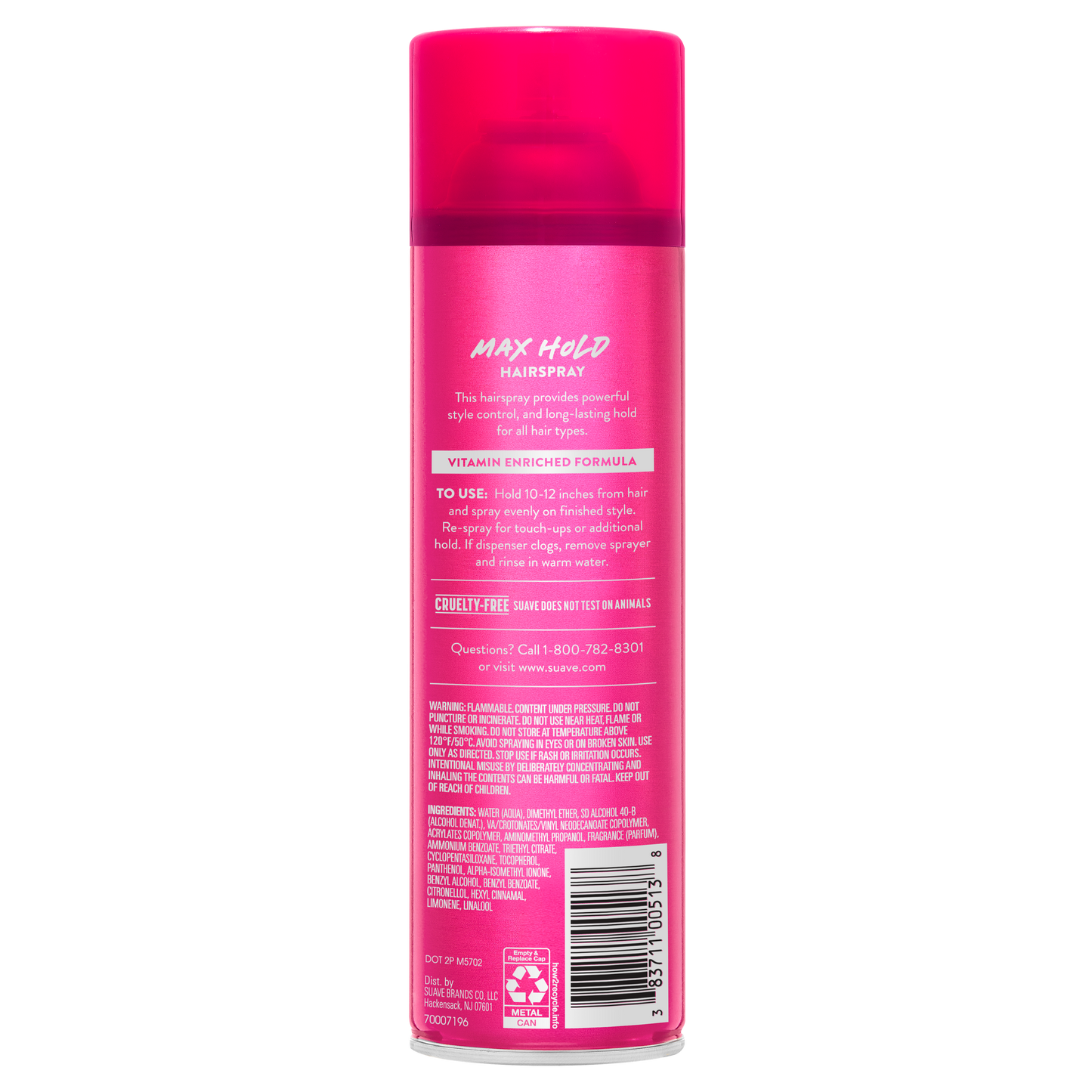 Laca para el cabello en aerosol Max Hold
