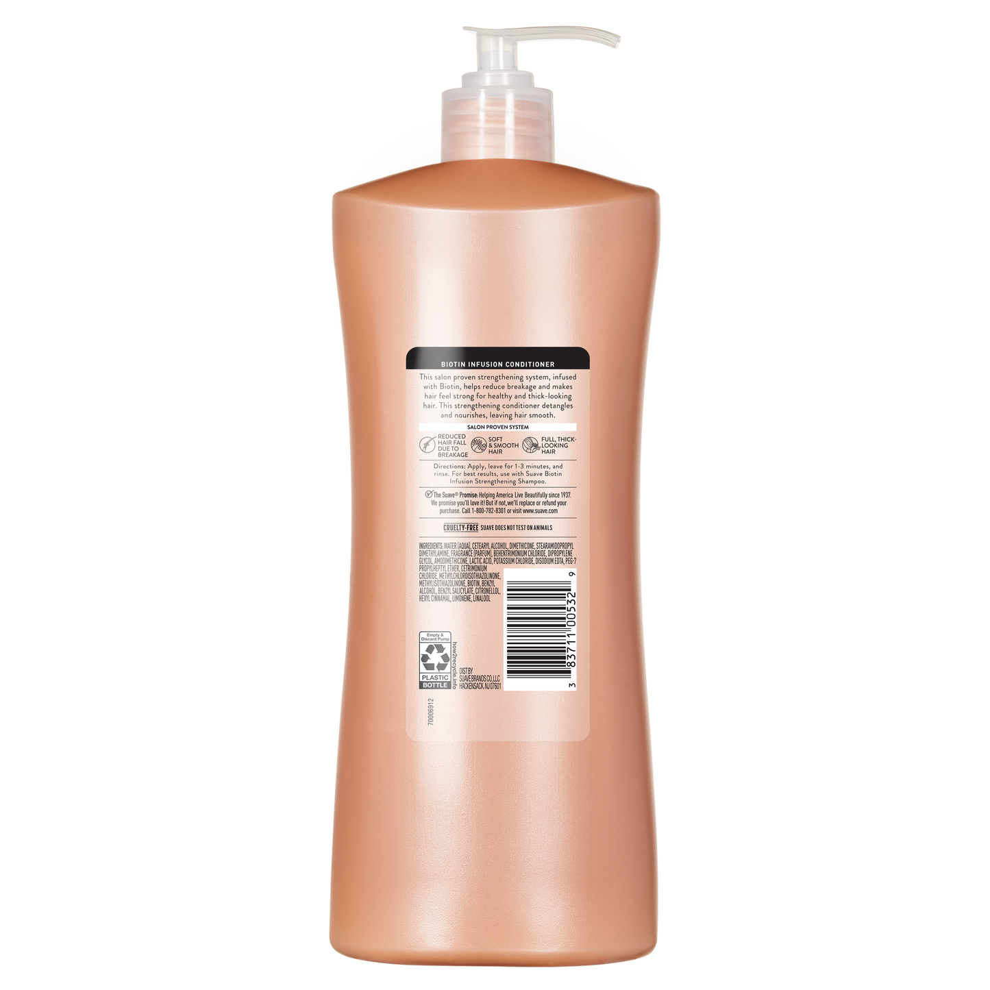 Acondicionador fortalecedor de infusión de biotina