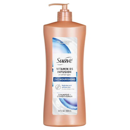 2-in-1 Shampoo & Conditioner with Vitamin B5 Infusion