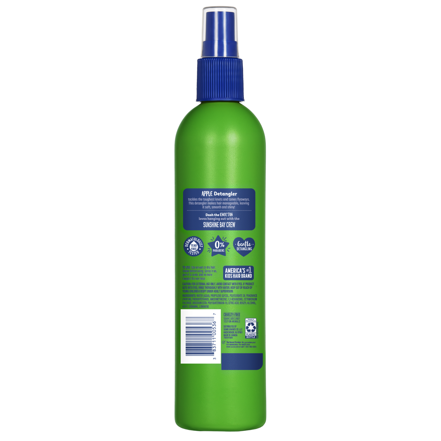 Spray desenredante de manzana tonta