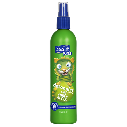 Spray desenredante de manzana tonta