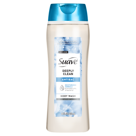 Gel de baño antibacteriano profundamente limpio