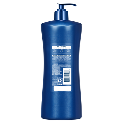 Men's Charcoal 3-in-1 Shampoo Conditioner & Body Wash