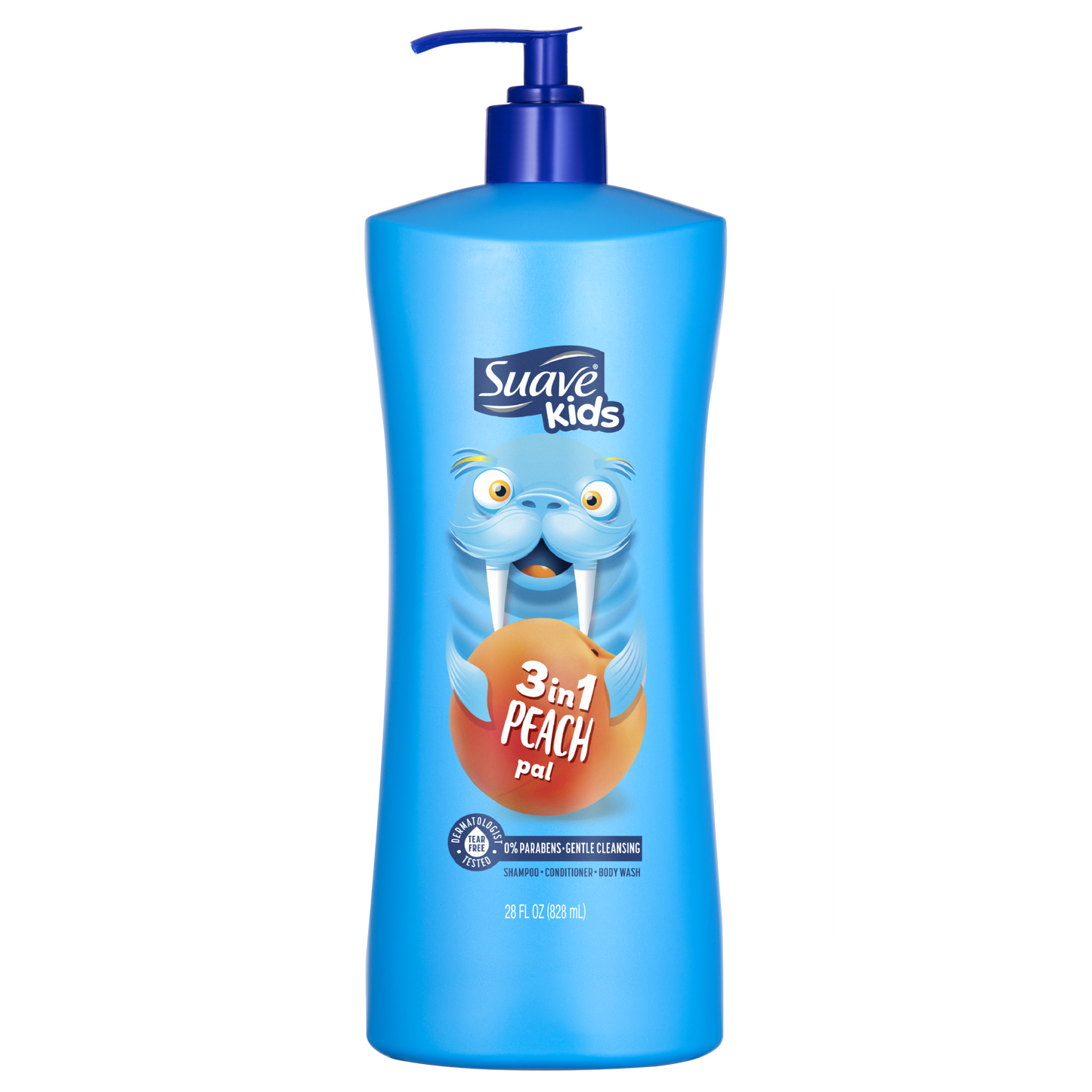 Peach 3-in-1 Shampoo, Conditioner, Body Wash