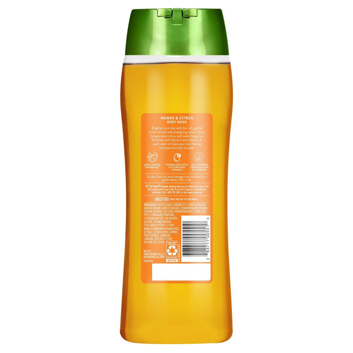 Gel de baño de mango y cítricos