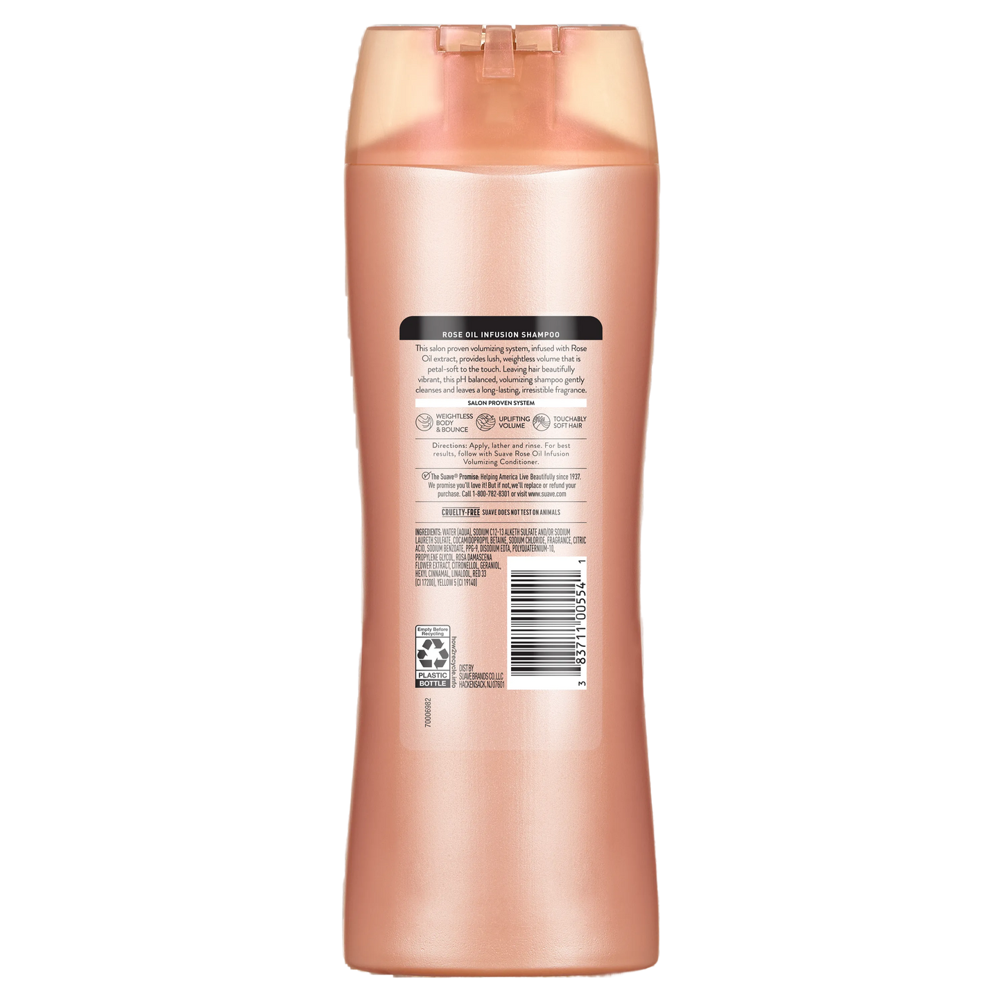 Rose Oil Infusion Volumizing Shampoo
