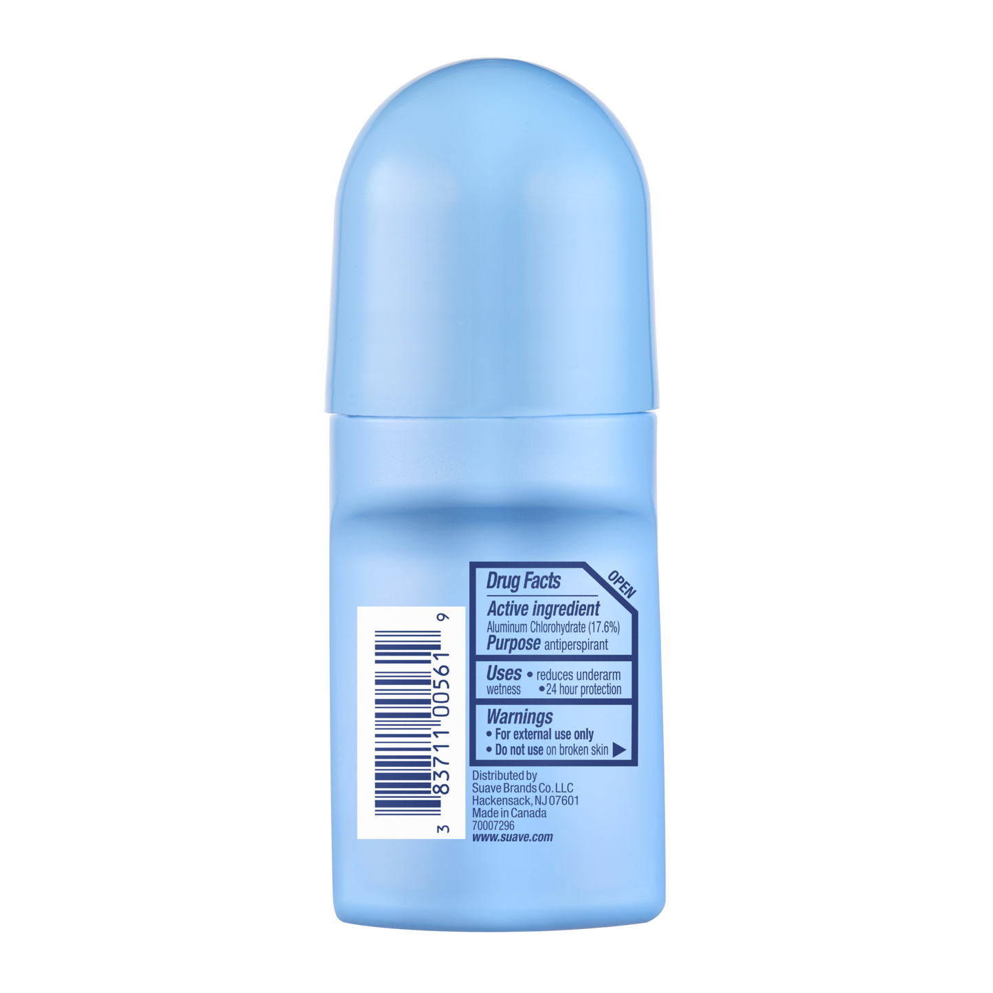 Desodorante antitranspirante en roll-on en polvo