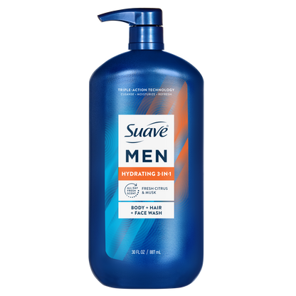 Hydrating 3-in-1 Hair + Body + Face Wash