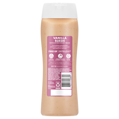 Vanilla Suede Exfoliating Body Wash & Scrub