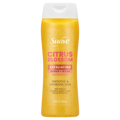 Citrus Blossom Exfoliating Body Wash & Scrub