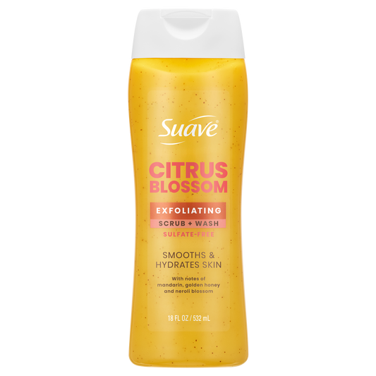 Citrus Blossom Exfoliating Body Wash & Scrub