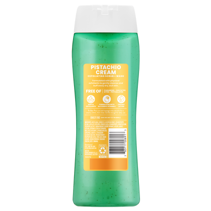 Pistachio Cream Exfoliating Body Wash & Scrub