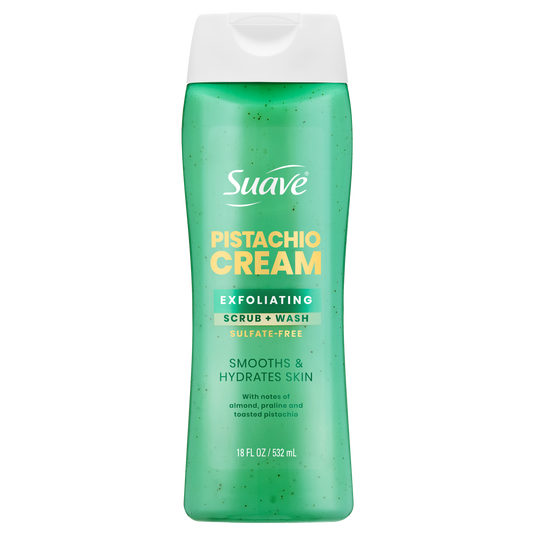 Pistachio Cream Exfoliating Body Wash & Scrub