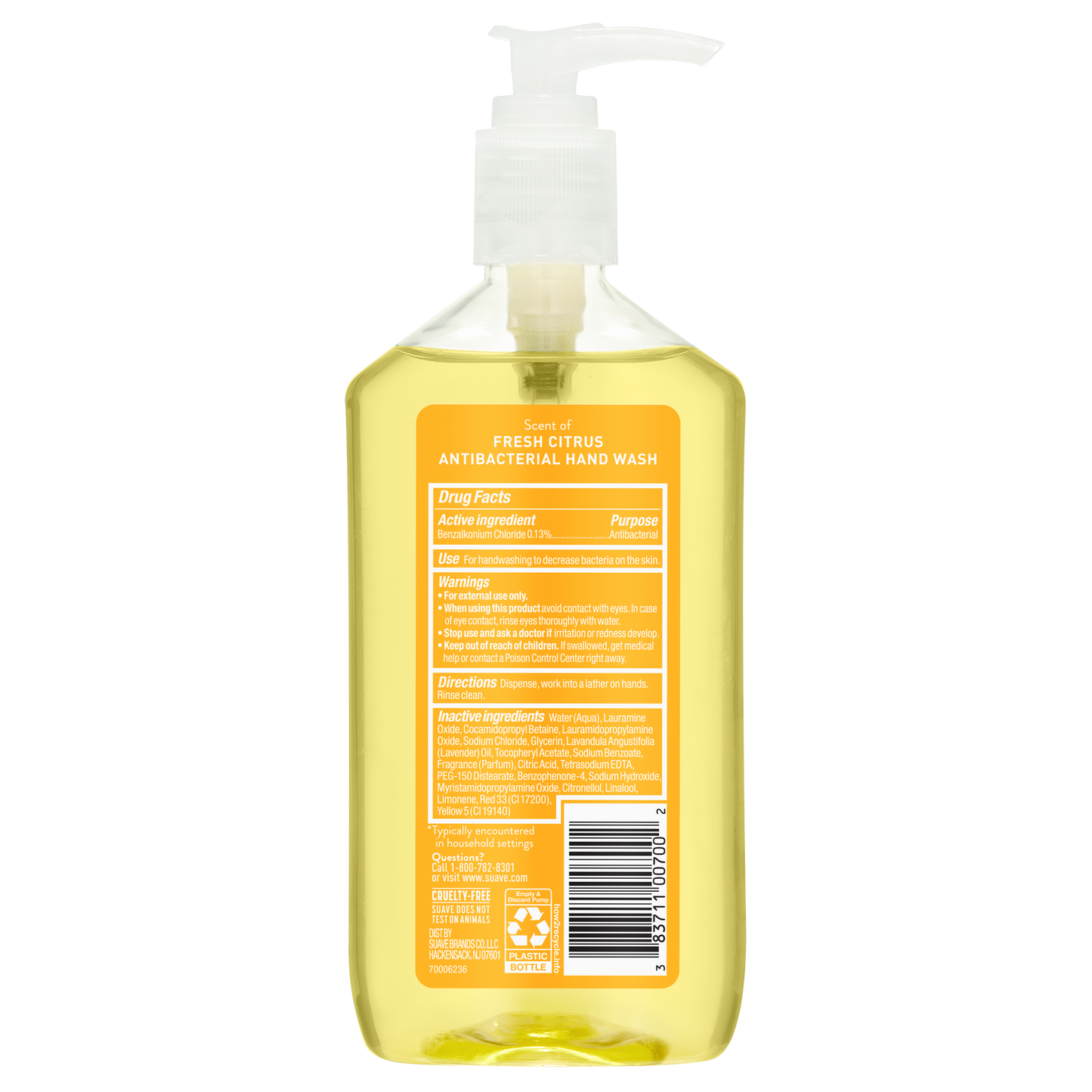 Fresh Citrus Antibacterial Hand Wash