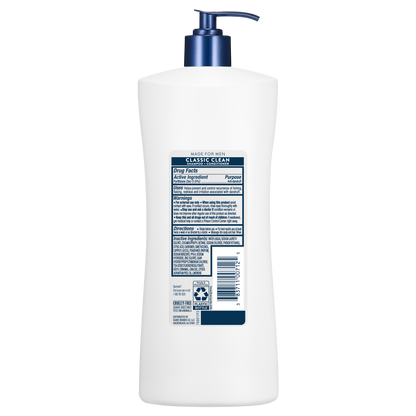 Classic Clean Men's 2-in1 Anti Dandruff Shampoo & Conditioner