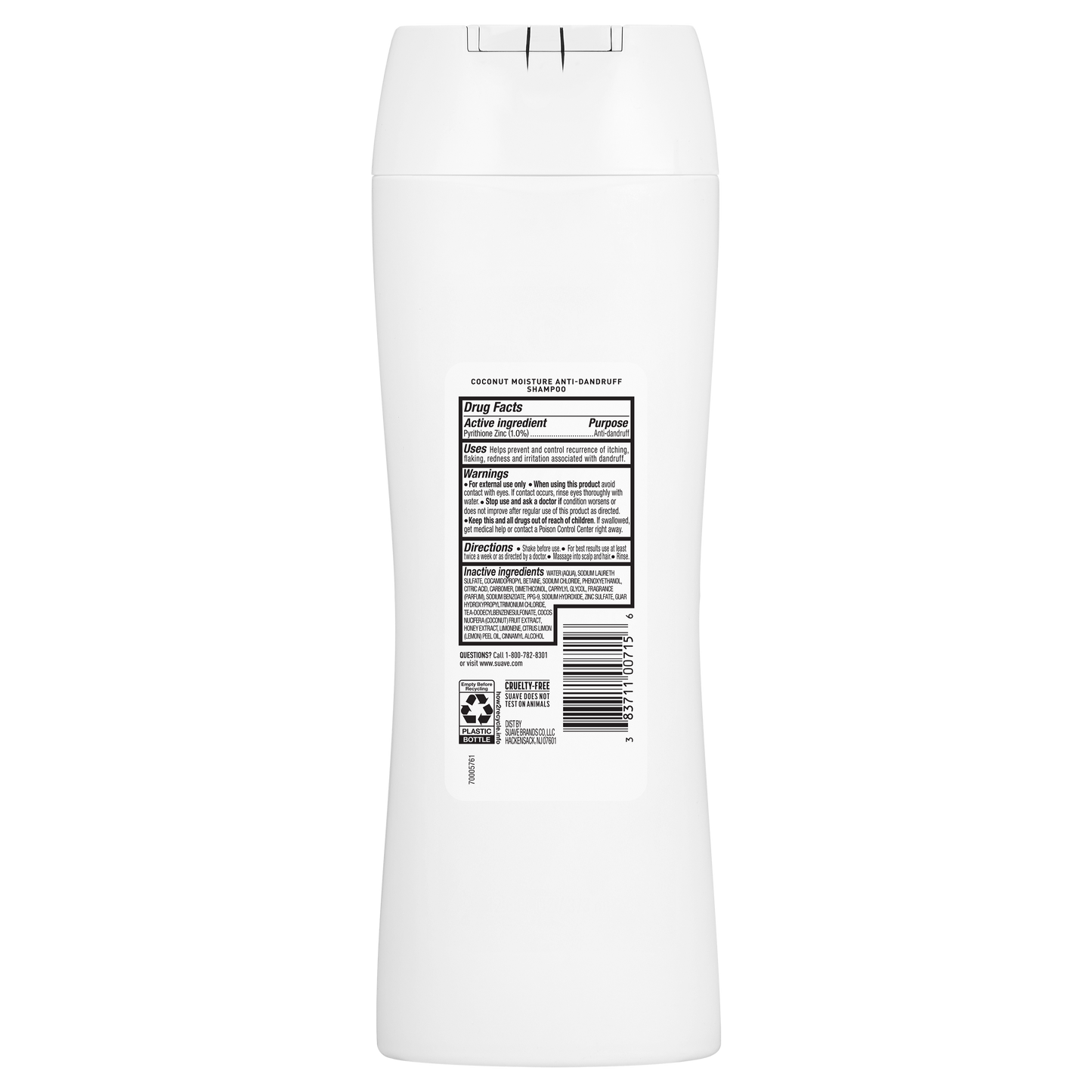 Coconut Moisture Anti Dandruff Shampoo