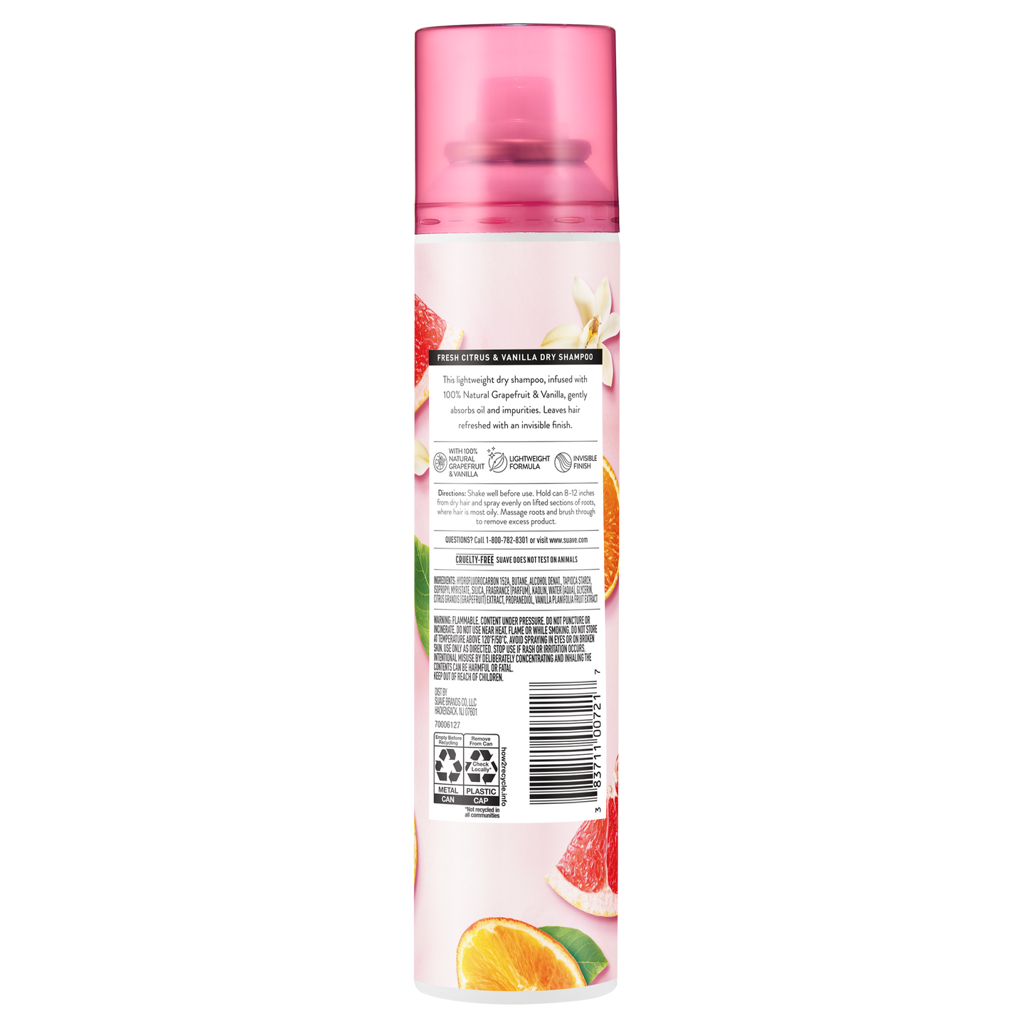 Fresh Citrus & Vanilla Lightweight Dry Shampoo