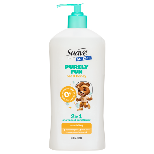 Kids Purely Fun Oat & Honey 2-in-1 Shampoo & Conditioner