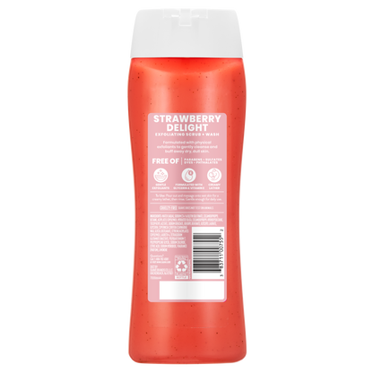 Strawberry Delight Exfoliating Body Wash & Scrub