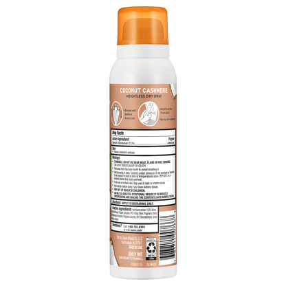 Coconut Cashmere Dry Spray Antiperspirant Deodorant
