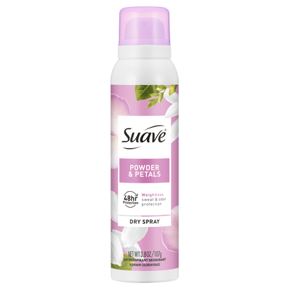 Powder & Petals Dry Spray Antiperspirant Deodorant