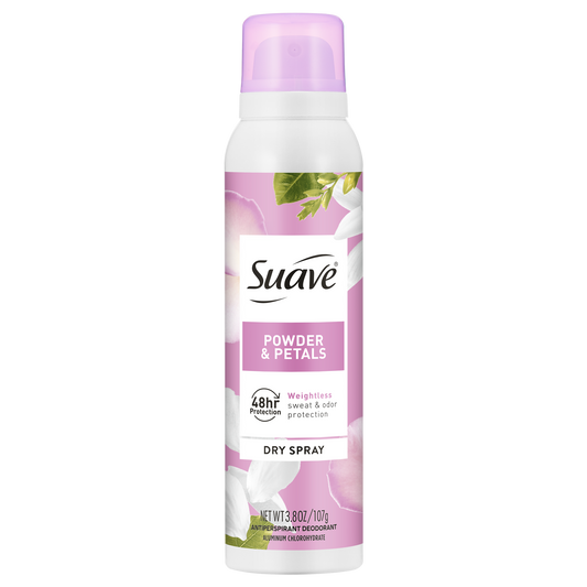 Desodorante antitranspirante en aerosol seco Powder & Petals