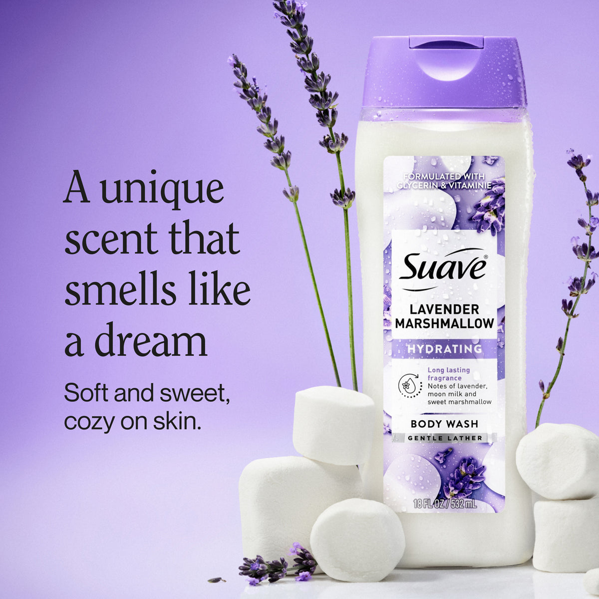 Lavender Marshmallow Hydrating Body Wash