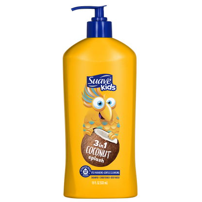 Coconut Splash 3-in-1 Shampoo, Conditioner, Body Wash
