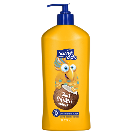 Coconut Splash 3-in-1 Shampoo, Conditioner, Body Wash