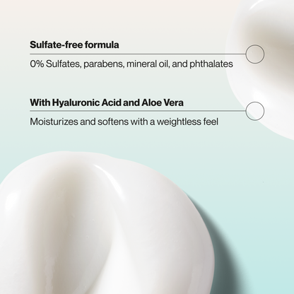 Suave Moisture Repair Sulfate-Free Conditioner with Hyaluronic Acid & Aloe Vera, Hydrates & Restores Dry, Damaged Hair