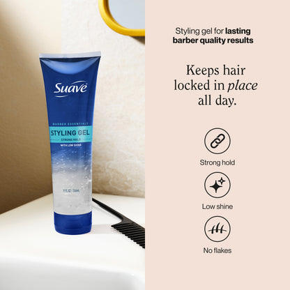 Gel para peinar Barber Essentials para hombres
