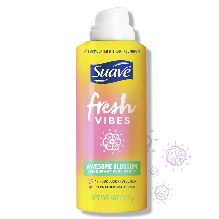 Fresh Vibes Awesome Blossom Deodorant Body Spray