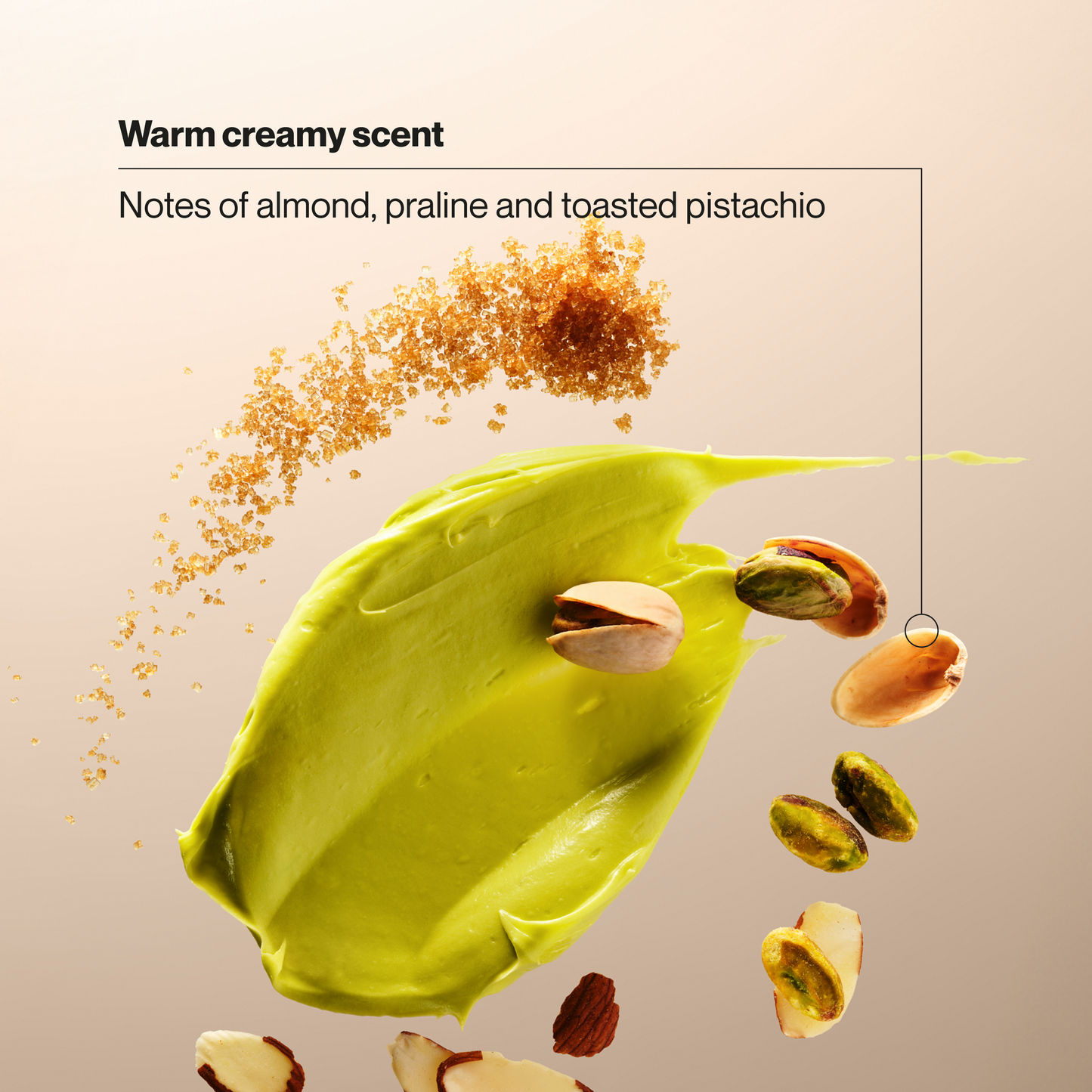 Suave Pistachio Cream Exfoliating Body Wash & Scrub with Glycerin & Vitamin E, Sulfate-Free Hydrating Cleanser for Soft, Smooth Skin, 18 FL OZ