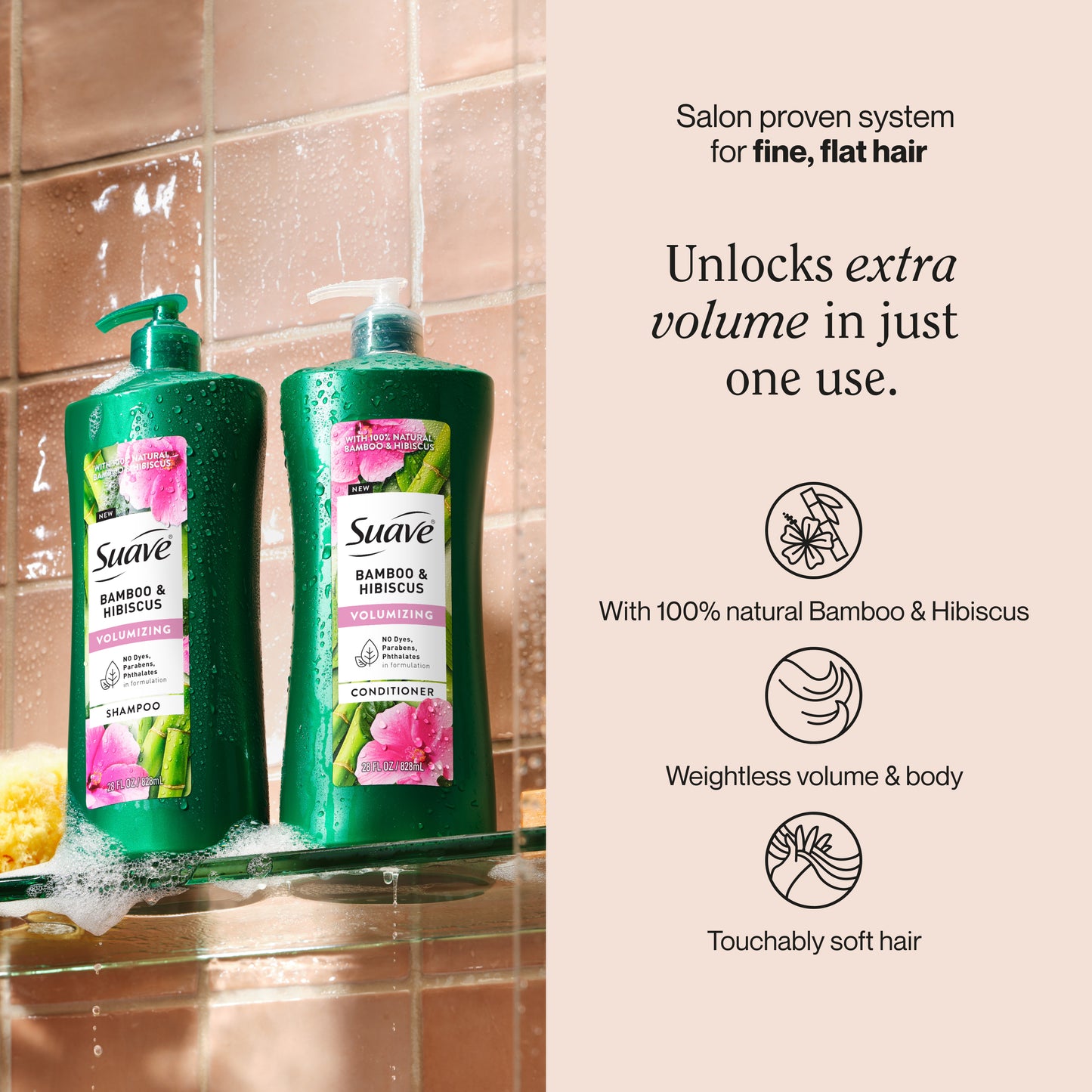 Bamboo & Hibiscus Volumizing Conditioner