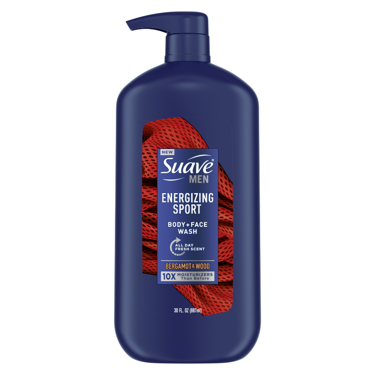 Energizing Sport Body Face Wash Suave Suave Brands Co