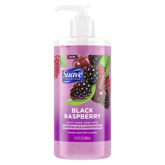 Jabón de manos de fruta de frambuesa negra