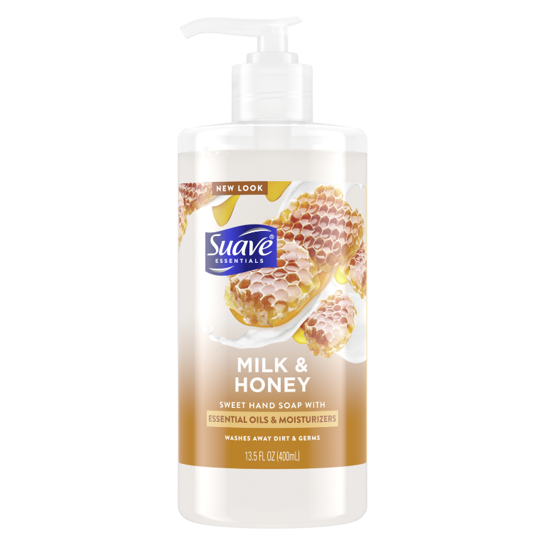 Jabón de manos con leche y miel