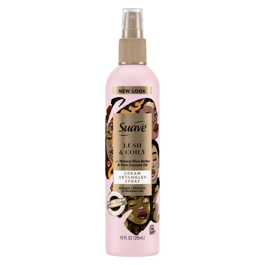 Spray desenredante en crema Lush & Coily