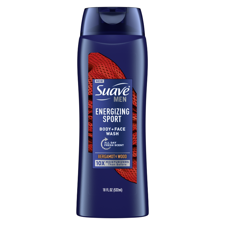 Energizing Sport Body + Face Wash | Suave® – Suave Brands Co.