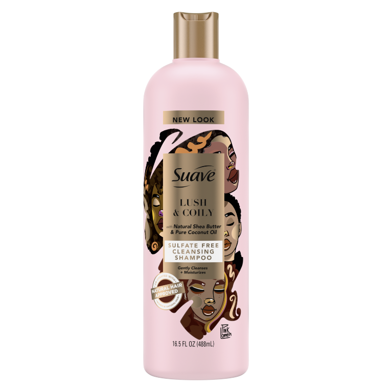 Champú limpiador sin sulfatos Lush & Coily