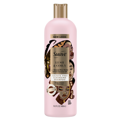Champú limpiador sin sulfatos Lush & Coily